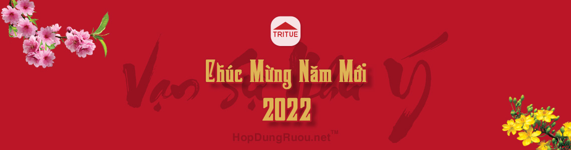 Hop dung ruou Tet 2022
